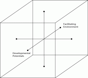 Winnicott  in the Cube of Space